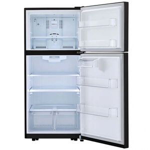 LG 30 in. 20.2 cu. ft. Top Freezer Refrigerator - Black, Black, hires