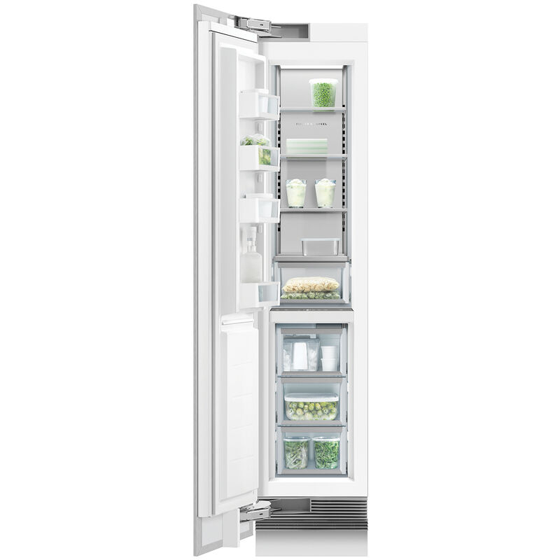 Fisher & Paykel Series 9 18 in. 7.8 cu. ft. Built-In Upright Freezer with Ice Maker, Adjustable Shelves & Digital Control - Custom Panel Ready, , hires