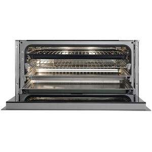 Wolf M Series 30 in. 2.4 cu. ft. Steam Electric Single Wall Oven with Dual Convection - Stainless Steel, , hires