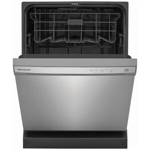 Frigidaire 24 in. Front Control Dishwasher with 54 dBa Sound Level, MaxDry & Pocket - Stainless Steel, Stainless Steel, hires