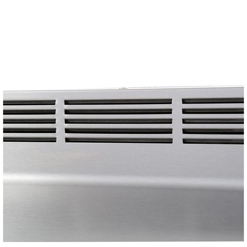 Broan 41000 Series 30 in. Ductless Standard Style Range Hood with 2 Fan Speeds & 1 LED Light - White, White, hires
