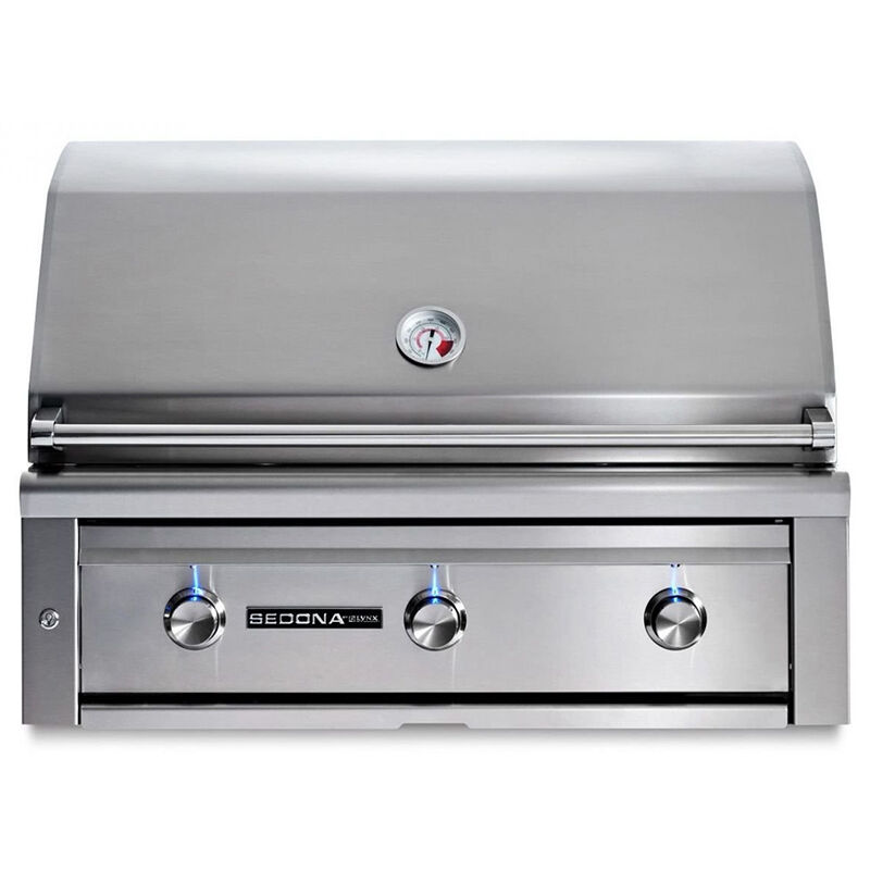Sedona by Lynx 36 in. 3-Burner Natural Gas Grill with Sear Burner - Stainless Steel, , hires