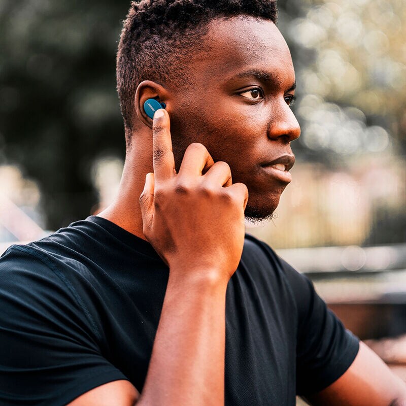 オーディオ機器 イヤフォン Bose - Sport Earbuds - True Wireless Bluetooth Audio Earbuds - Triple Black