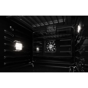 JennAir Rise 27 in. 8.6 cu. ft. Front Control Electric Double Wall Oven with Standard Convection - Stainless Steel, , hires