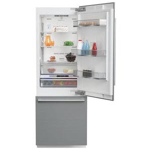 Blomberg 30 in. 16.4 cu. ft. Built-In Counter Depth Bottom Freezer Refrigerator with Internal Water Dispenser - Stainless Steel, , hires