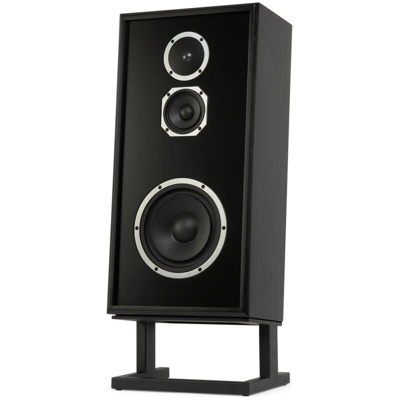 KLH Model Four 8" Three-Way Acoustic Suspension Loudspeaker System - Black Ash, , hires