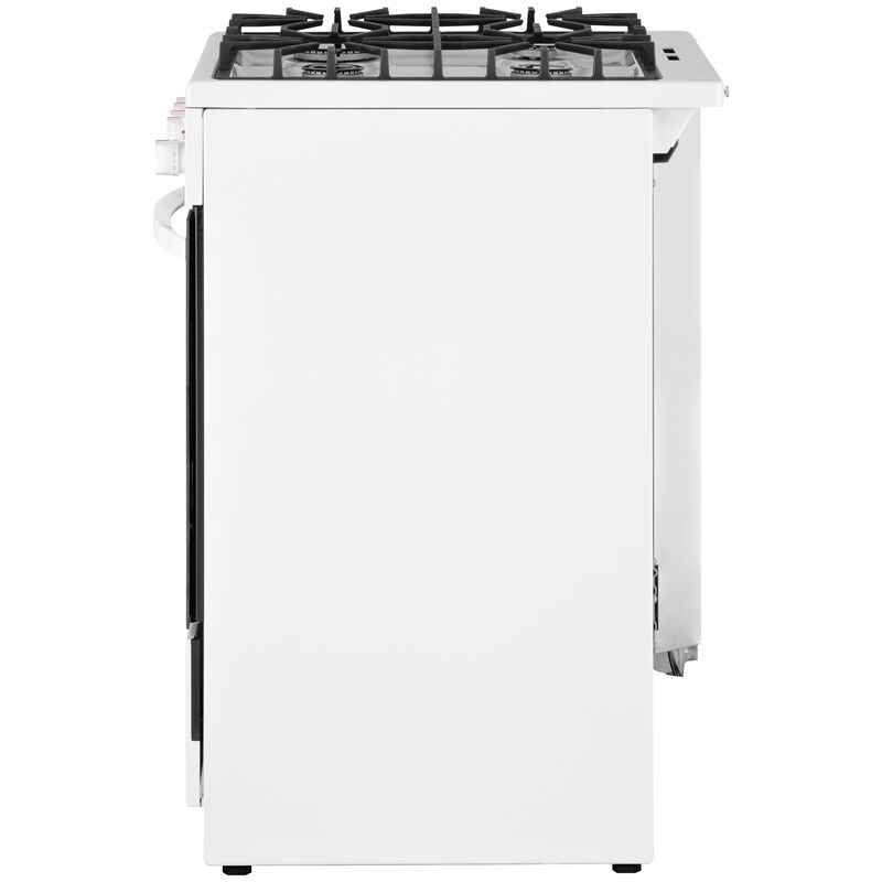 Frigidaire 24 in. 1.9 cu. ft. Oven Freestanding Gas Range with 4 Sealed Burners - White, White, hires