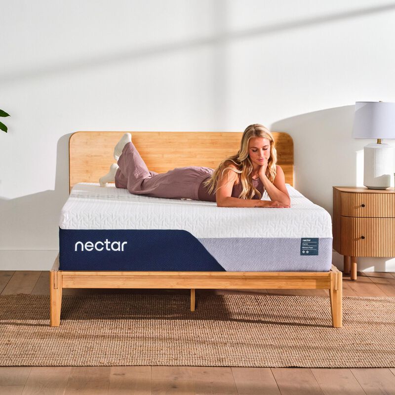 Nectar Premier Medium All Foam Queen Size Mattress, , hires