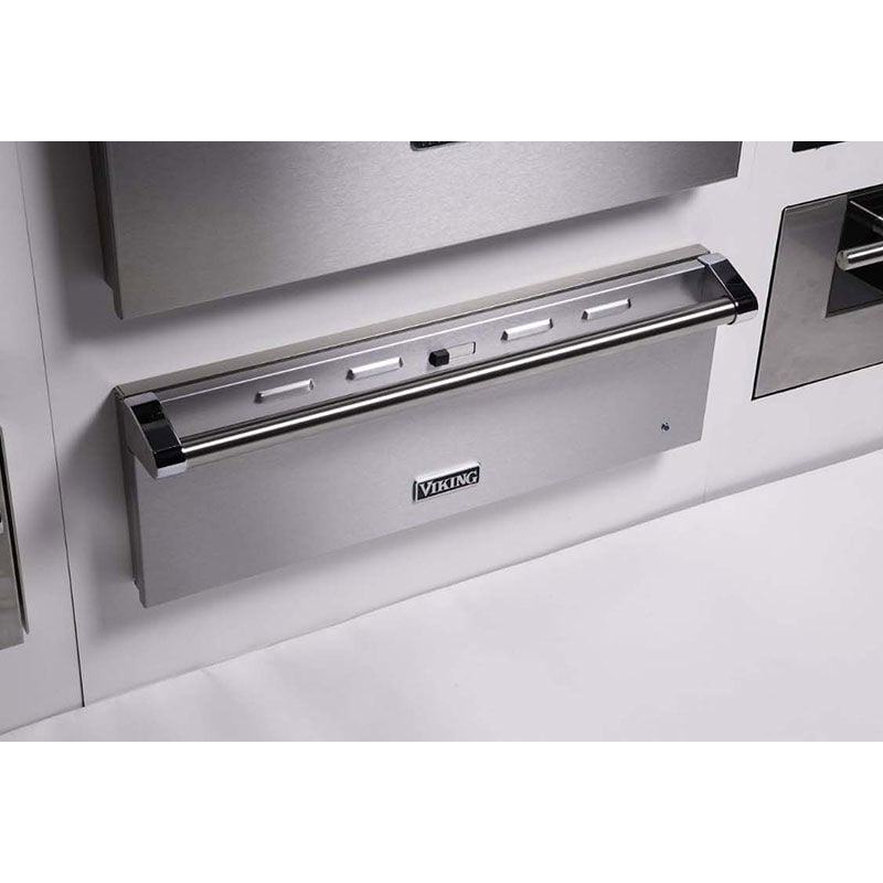 Viking 5 Series 27 in. 1.2 cu. ft. Warming Drawer with Humidity Control - Stainless Steel, , hires