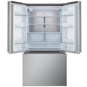 LG 36 in. 26.5 cu. ft. Smart Counter Depth French Door Refrigerator with Internal Water Dispenser - PrintProof Stainless Steel, , hires
