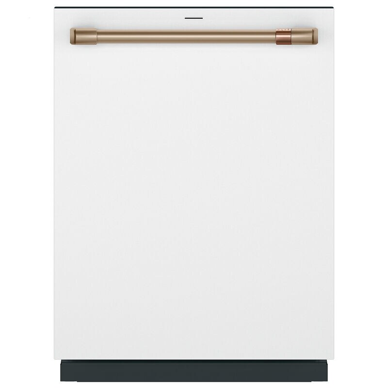 Cafe 24 in. Top Control Smart Dishwasher with 44 dBa Sound Level, 3rd-Rack & Dual Convection Ultra Dry - Matte White, , hires