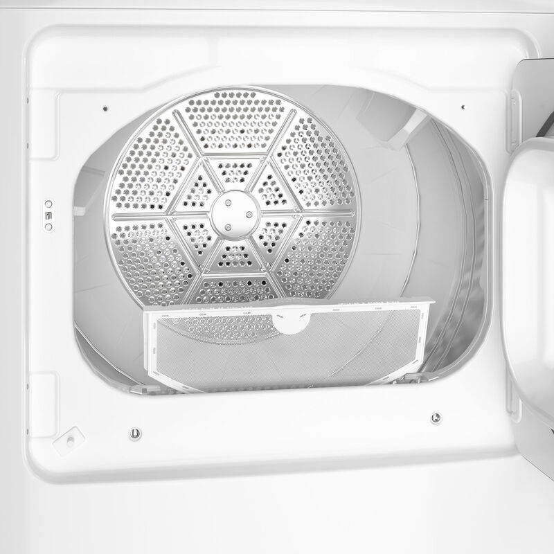GE 27 in. 7.2 cu. ft. Electric Dryer with Up To 120 ft. Venting & Extended Tumble - White, , hires