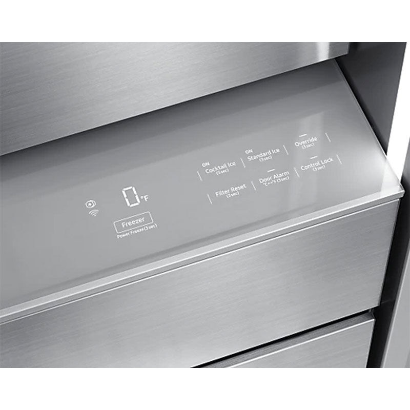 Dacor 24 in. 13.6 cu. ft. Built-in Smart Double-Drawers Upright Freezer with Ice-Maker - Custom Panel Ready, , hires