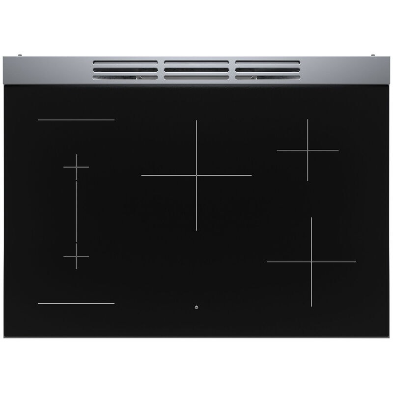 Bosch 800 Series 36 in. 3.7 cu. ft. True European Convection Electric Range with 5 Induction Burners - Stainless Steel, , hires