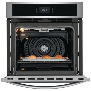 Frigidaire 27 in. 3.8 cu. ft. Electric Single Wall Oven with Standard Convection - Stainless Steel, Stainless Steel, hires