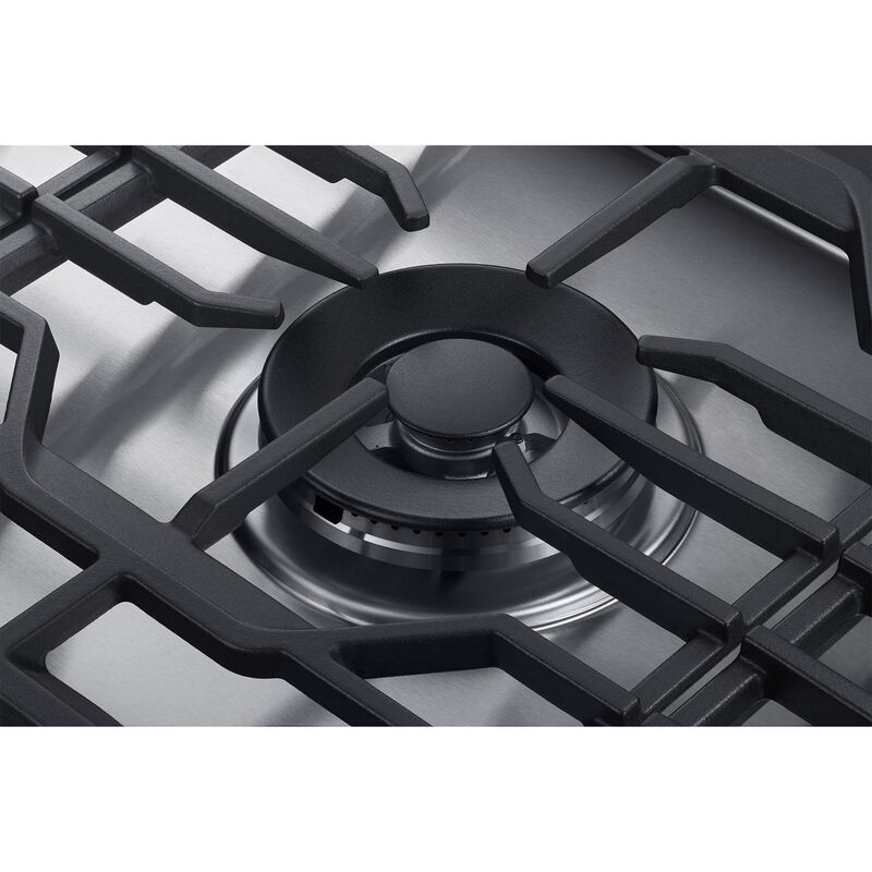 Dacor Transitional 36 in. 5-Burner Smart Natural Gas Cooktop with Griddle, Simmer Burner & Power Burner - Silver Stainless, , hires