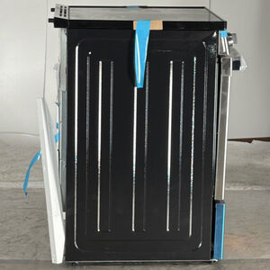 GE 24 in. 2.9 cu. ft. Electric Range with Smoothtop Burners - Stainless Steel (Open Box Good Condition), , hires