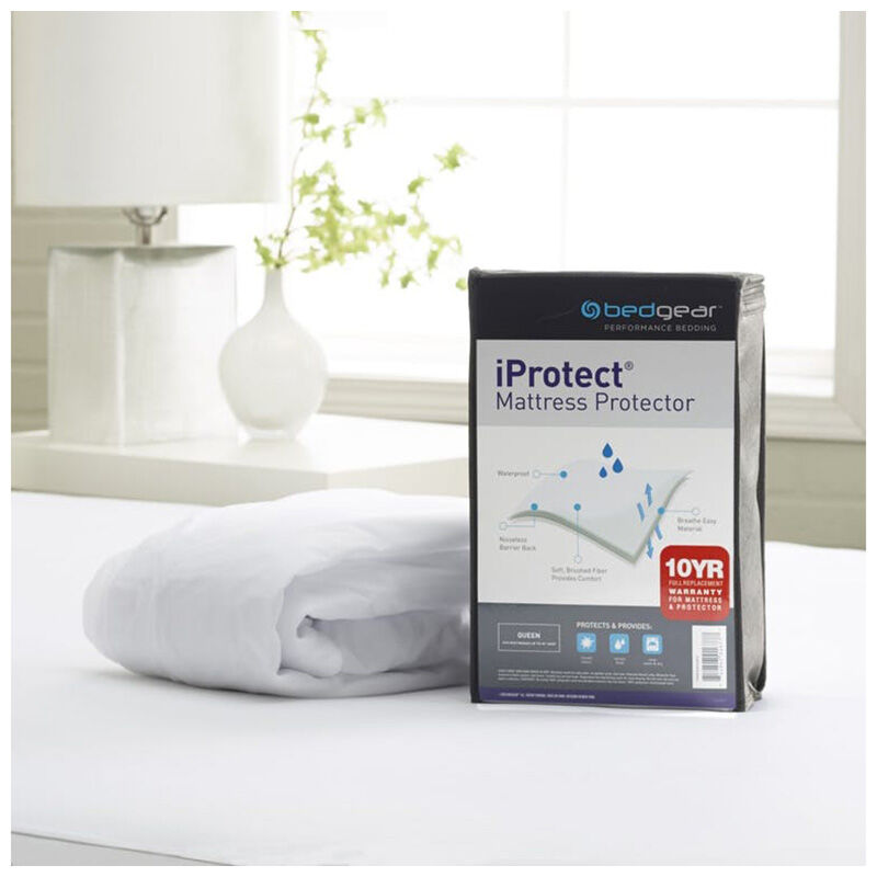 BedGear iProtect Queen Mattress Protector, , hires