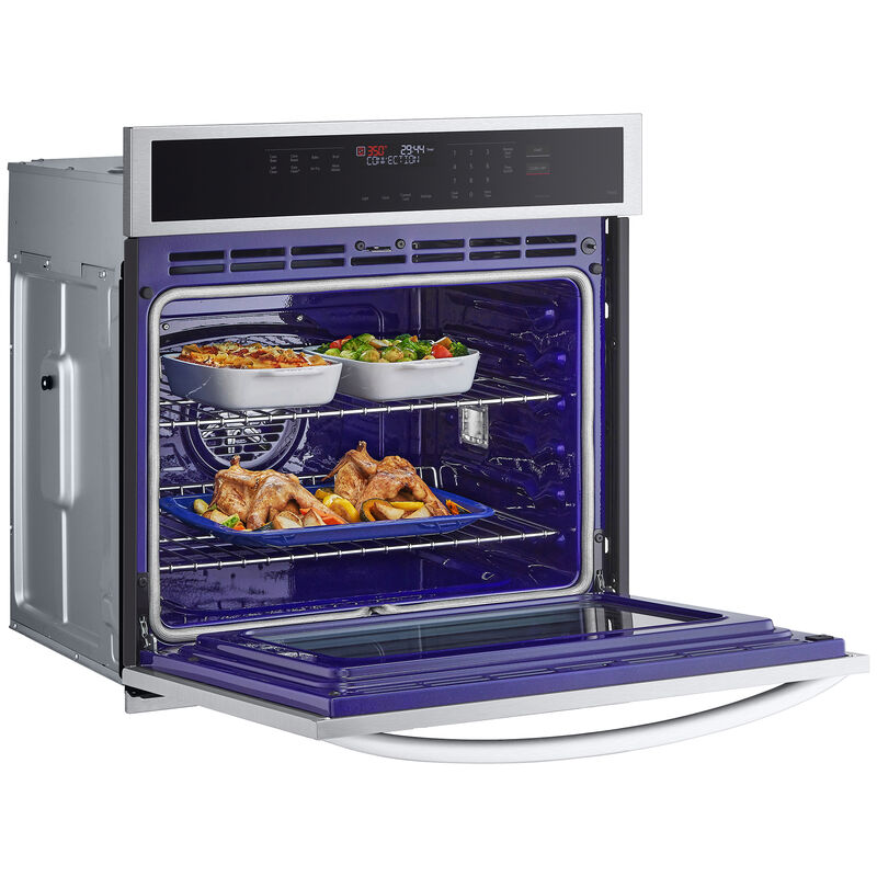 LG 30 in. 4.7 cu. ft. Smart Electric Single Wall Oven with Standard Convection - PrintProof Stainless Steel, , hires
