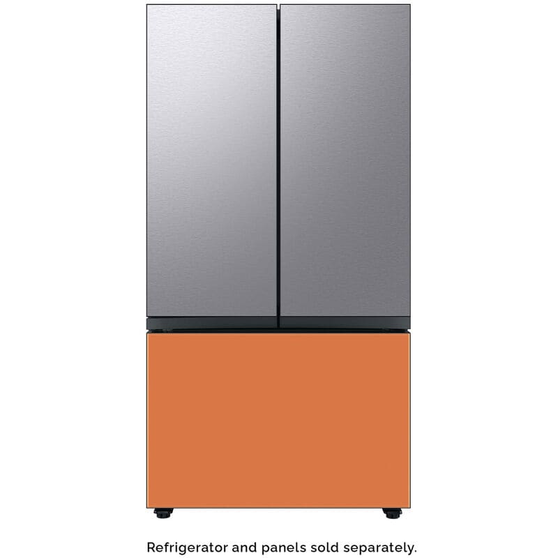 Samsung BESPOKE 3-Door French Door Top Panel for Refrigerators - Stainless Steel, , hires