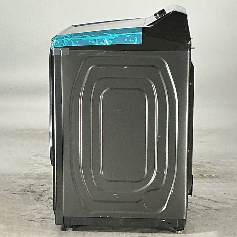 Samsung 27 in. 7.4 cu. ft. Smart Electric Dryer with Sensor Dry, Sanitize & Steam Cycle - Brushed Black (Open Box Good Condition), , hires