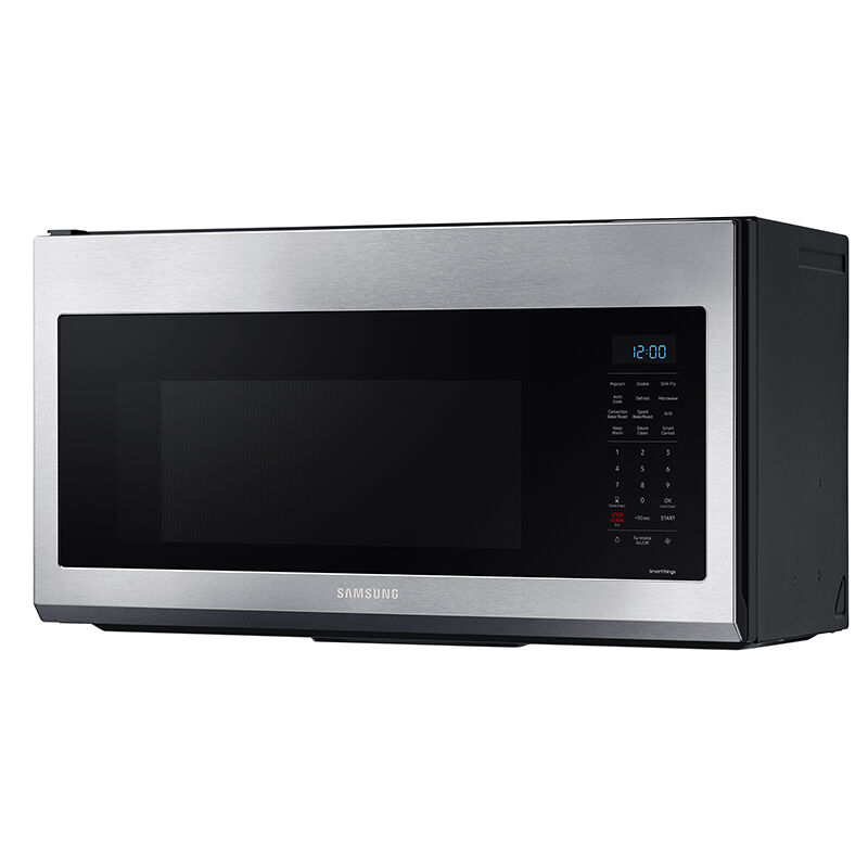Samsung 30" 1.7 Cu. Ft. Over-the-Range Microwave with 10 Power Levels, 300 CFM & Sensor Cooking Controls - Stainless Steel, Stainless Steel, hires
