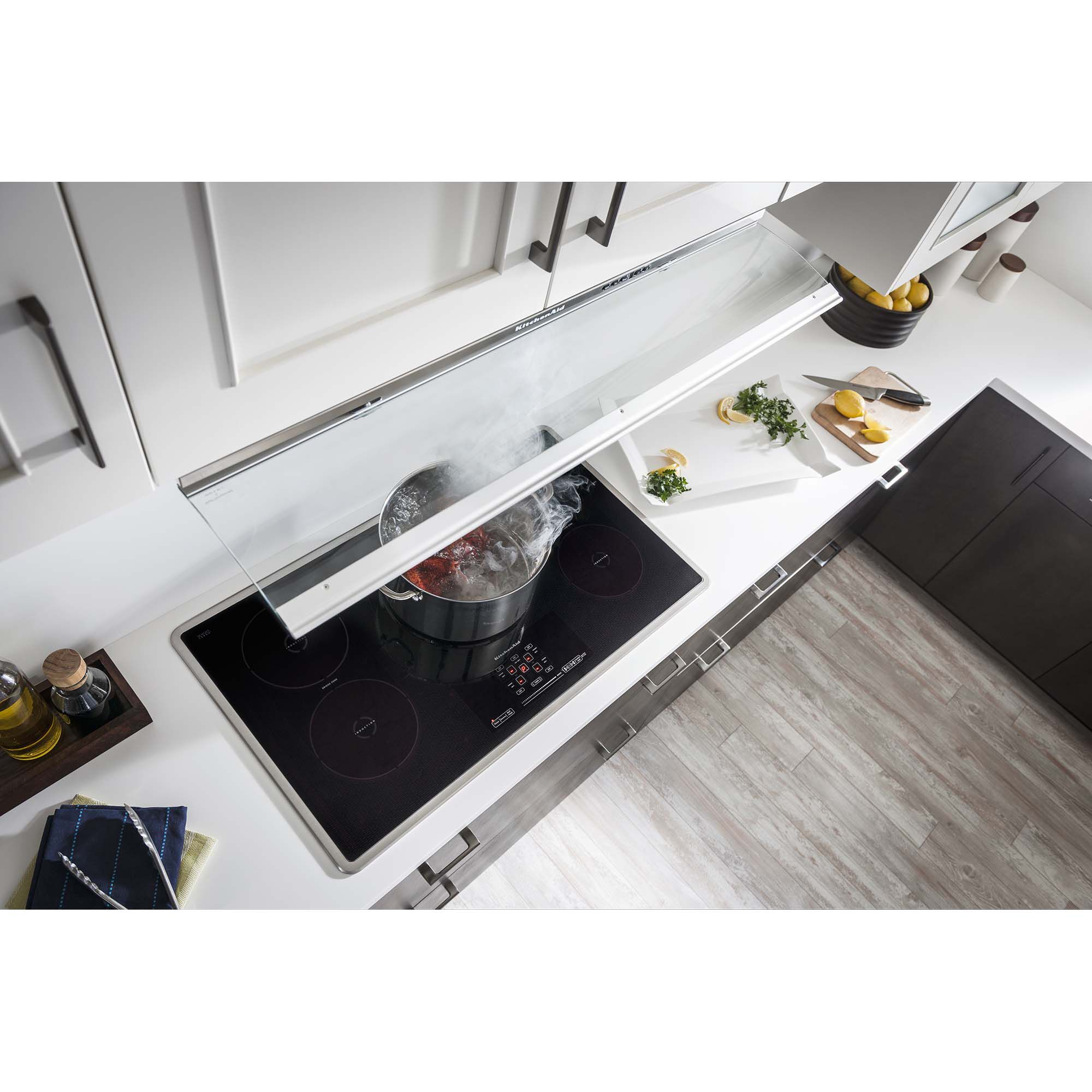 kitchenaid induction cooktop clicking noise