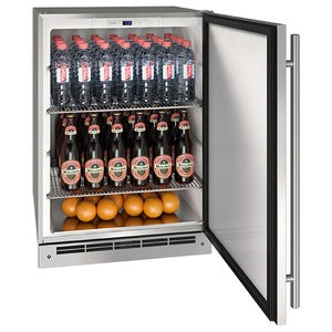 U-Line 24 in. 5.6 cu. ft. Beer Dispenser with Digital Controls & Digital Thermostat - Stainless Steel, , hires