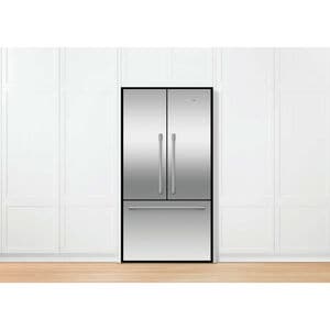 Fisher Paykel Pro Series 7 36 in. 20.1 cu. ft. Counter Depth French Door Refrigerator with Ice Maker - Stainless Steel, , hires