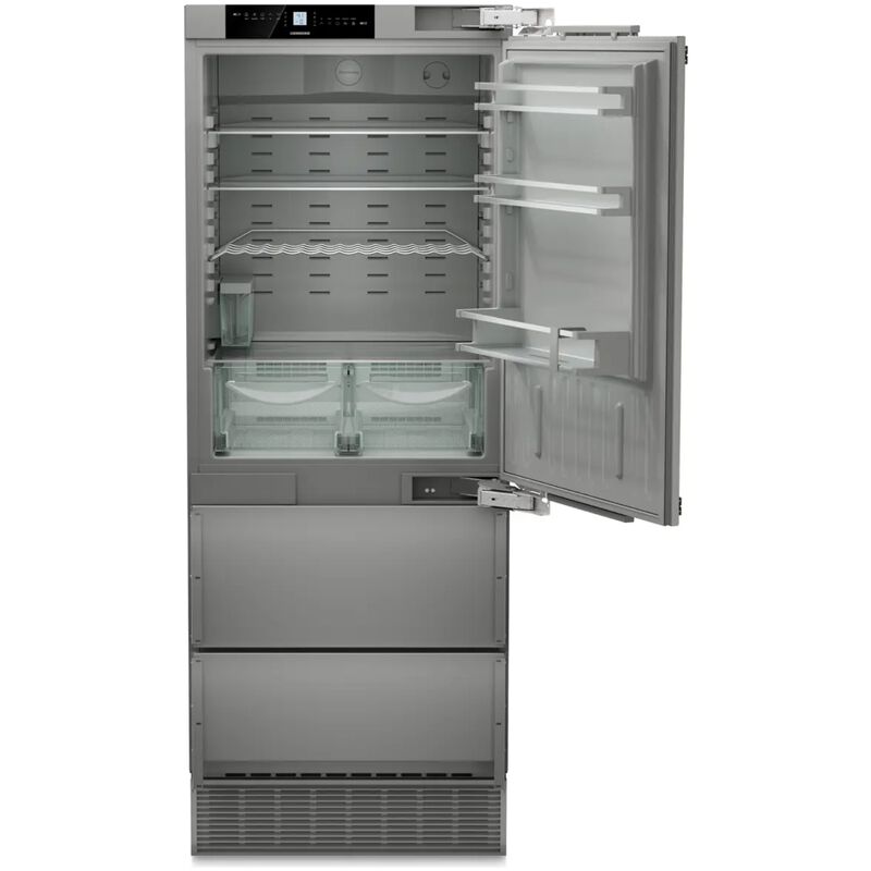 Liebherr 30 in. 14.1 cu. ft. Built-In Counter Depth Bottom Freezer Refrigerator with Ice Maker - Custom Panel Ready, , hires