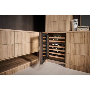 Sub-Zero Designer Series 24 in. Undercounter Smart Wine Cooler with Wood Racks, Dual Temperature Zones & 42 Bottle Capacity - Custom Panel Ready, , hires