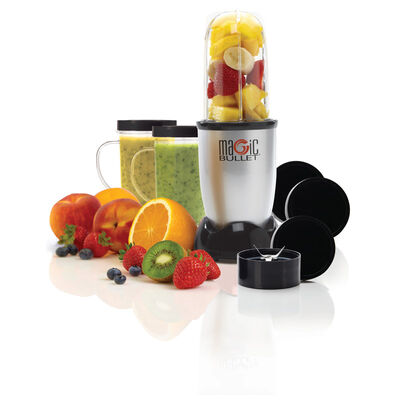 Magic Bullet 18 oz. Single Speed Silver Jar Blender and Mixer - Silver | MBR-1101