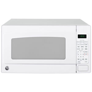 GE 24 in. 2.0 cu.ft Countertop Microwave with 10 Power Levels & Sensor Cooking Controls - White, White, hires