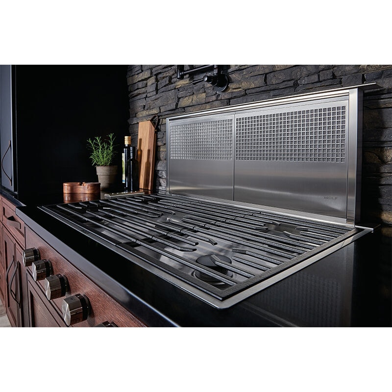 Wolf Contemporary 36 in. 5-Burner LP Gas Cooktop with Simmer Burner & Power Burner - Stainless Steel, , hires