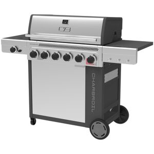 Char-Broil Performance 6-Burners Liquid Propane Gas Grill with Side Burner & Sear Burner - Grey and Stainless Steel, , hires