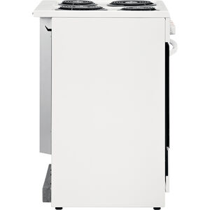 Frigidaire 24 in. 1.9 cu. ft. Electric Range with Coil Burners - White, White, hires