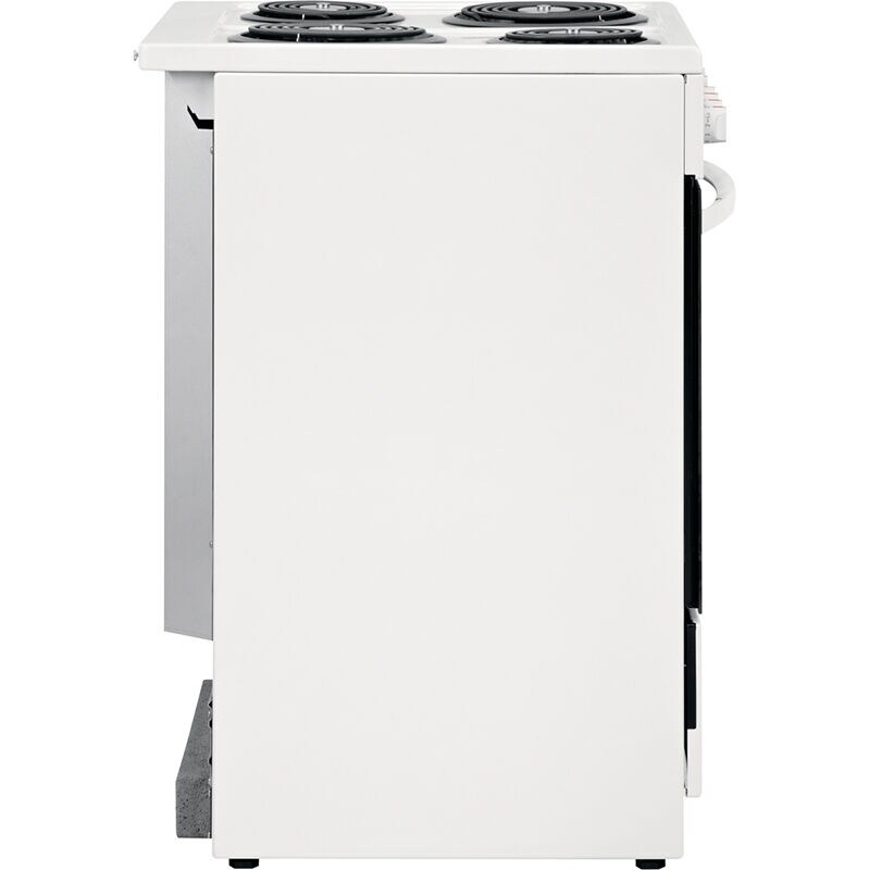 Frigidaire 24 in. 1.9 cu. ft. Electric Range with Coil Burners - White, White, hires