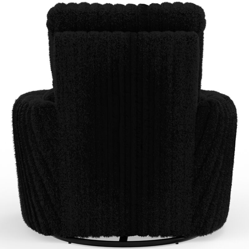 Catnapper Daydream Swivel Glider Recliner - Black, Black, hires