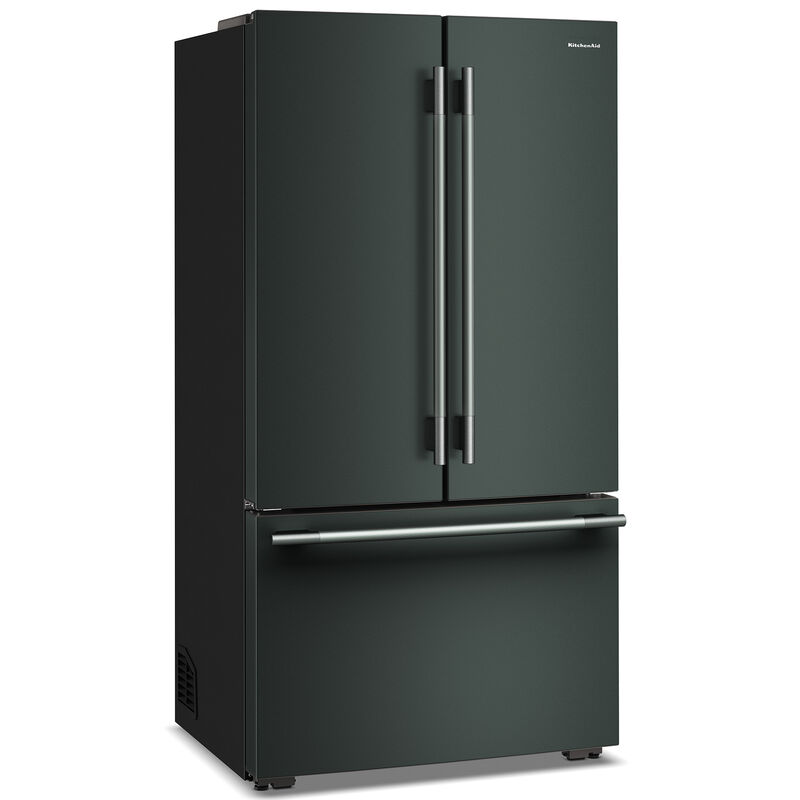 KitchenAid 36 in. 24.8 cu. ft. Smart Counter Depth French Door Refrigerator with Internal Water Dispenser - Juniper, Juniper, hires