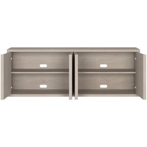 Preston & Cole Adaline 68" Wide TV Stand for TVs up to 75" - Alder White, , hires