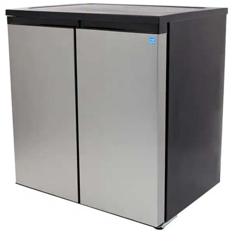 Avanti 31 in. 5.5 cu. ft. Side by Side Mini Fridge with Freezer