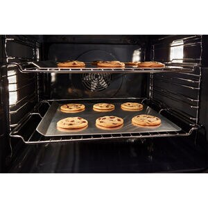Whirlpool 24 in. 5.8 cu. ft. Smart Front Control Electric Double Wall Oven with True European Convection - Fingerprint Resistant Stainless, Fingerprint Resistant Stainless, hires