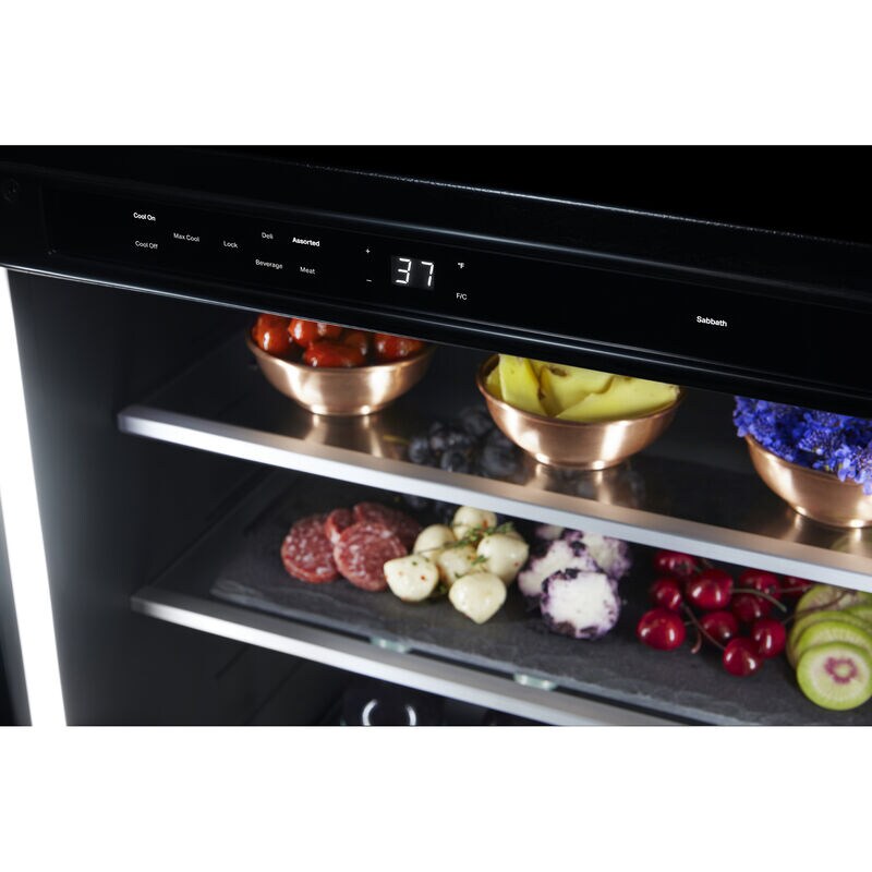 JennAir Rise 24 in. 5.0 cu. ft. Built-In Undercounter Refrigerator - Stainless Steel, , hires