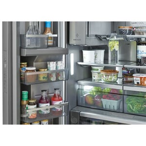 Electrolux 36 in. 22.6 cu. ft. Counter Depth French Door Refrigerator with Ice & Water Dispenser - Stainless Steel, , hires