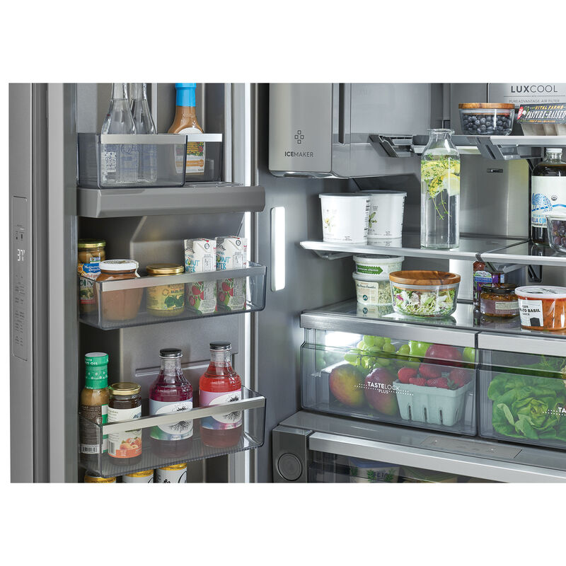 Electrolux 36 in. 22.6 cu. ft. Counter Depth French Door Refrigerator with Ice & Water Dispenser - Stainless Steel, , hires