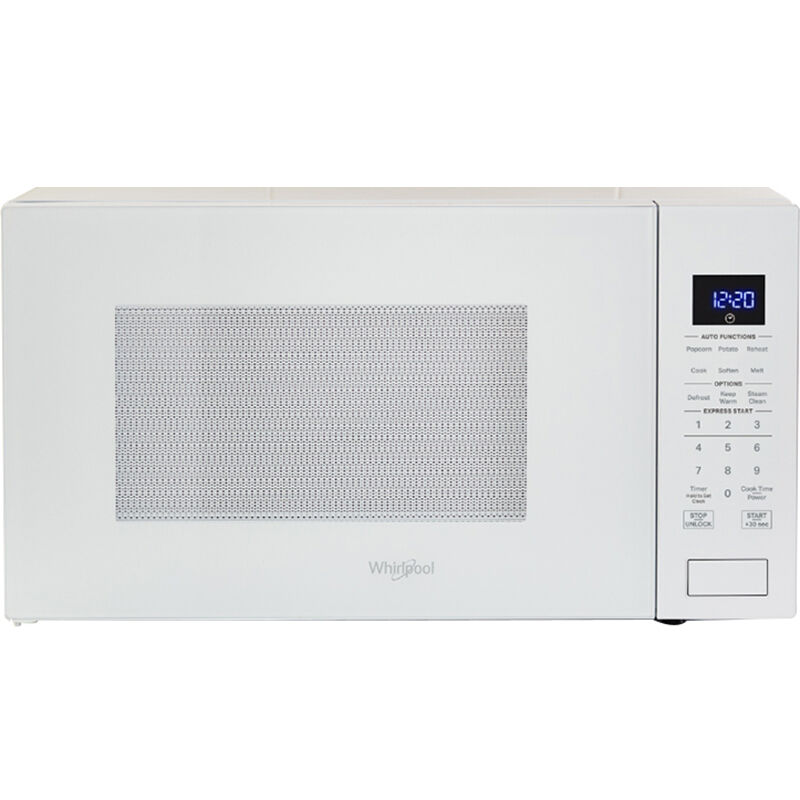 Whirlpool 22 in. 1.6 cu. ft. 1200W Countertop Microwave with Sensor Cooking - White, , hires