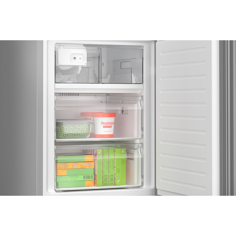 Bosch 800 Series 24 in. 12.8 cu. ft. Smart Counter Depth Bottom Freezer Refrigerator with Internal Water Dispenser - Black Glass, Black Glass, hires