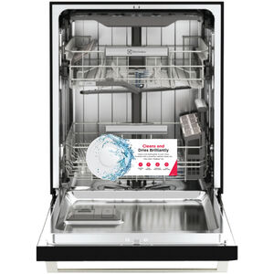 Frigidaire Gallery 24 in. Top Control Dishwasher with 51 dBA Sound Level - Stainless Steel, , hires