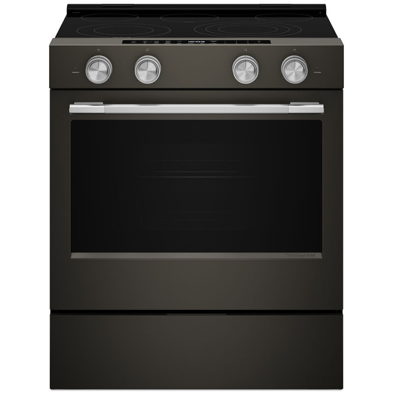 KitchenAid Handle and Knob Hardware Accessory Kit for Slide-In Convection Range - Stainless Steel, , hires