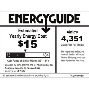 Hunter Trimaran 52 in. Indoor/Outdoor Ceiling Fan with Wall Control - Fresh White, , hires